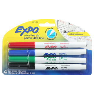 EXPO Low Odor UF ASSTD 4Pk